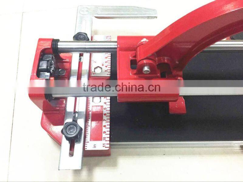 Manual Ceramic Tile Cutter , H Shape Slide Bar Chrome Plated Tile Cutting Tools