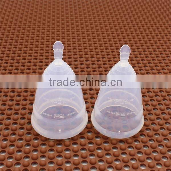 Perfect Feminine Hygiene Product Menstrual Cup Small & Large size lady menstruation cup