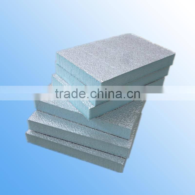 HVAC system air ducting work Blue PU air duct panel