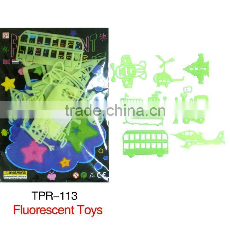 SELL dophin SHAPE Glow in dark toys