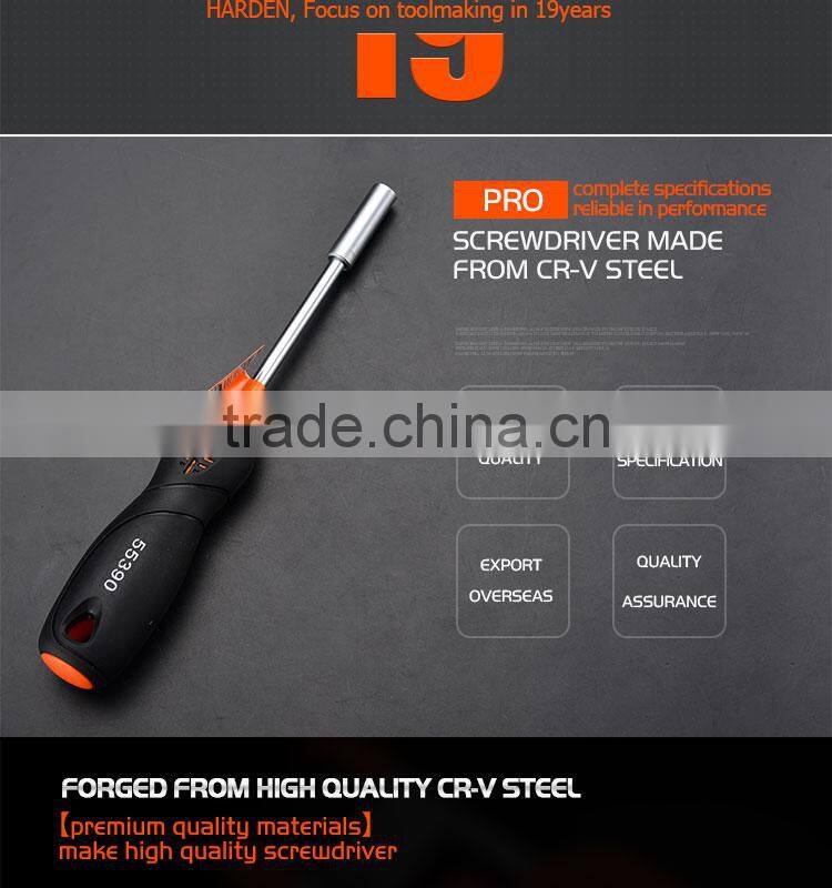 Professional CRV Reinforced Bit Holder Screwdriver