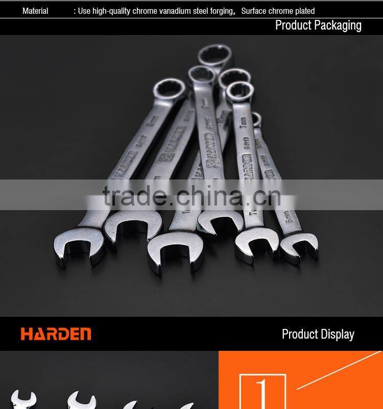 Professional Chrome Vanadium Combination Spanner Set