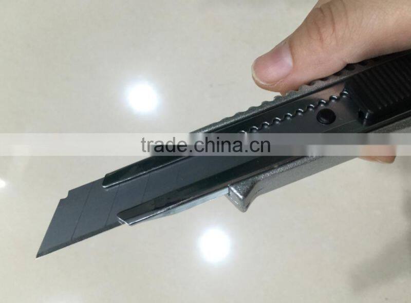 Berrylion Best Quality Aluminum alloy steel Utility Knife with 1blade
