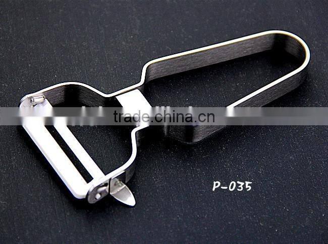 P035 Kasun stainless steel swiss carrot ceramic peeler with eye digger
