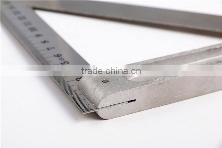 Professional aluminium triangle ruler for measuring