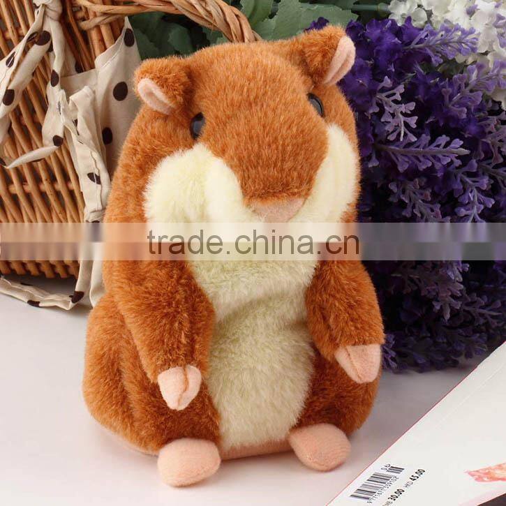 Mimicry Lovely Talking Hamster Custom Plush Toy Animal Toy for Kids Amazing Gift New