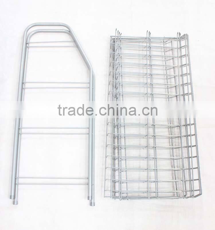 400-97B 3-tier metal shoe rack for living room