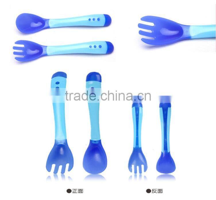 High quality silicone baby spoon rubber baby spoon