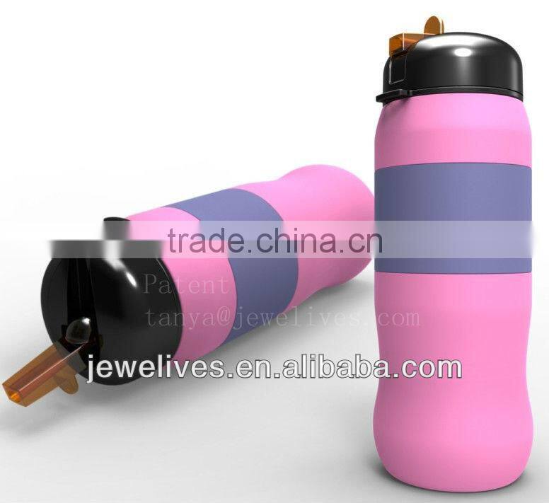 Anti-slip dot silicone 1.5 liter insulated kids water bottle