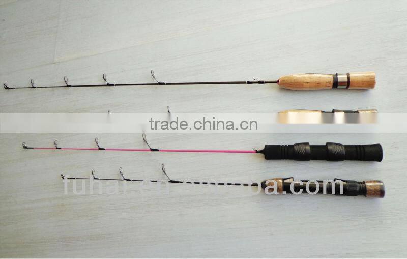 Cork Handle Fiberglass Ice Fishing Rod