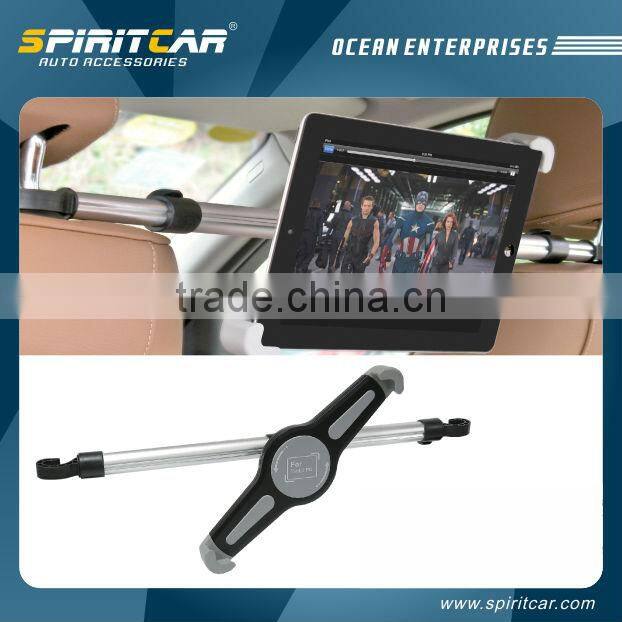 2015 Backseat Headrest 360 Degrees Revolving Tablet Mount Holder for iPad 2 3 4 5 & 7-10 Inch