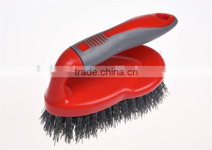 Plastic Durable Cleaning Cloth Brush With Handle