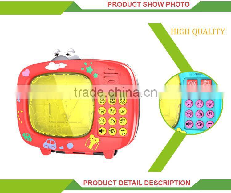 Educational product music stone toys kids tv with built in dvd player