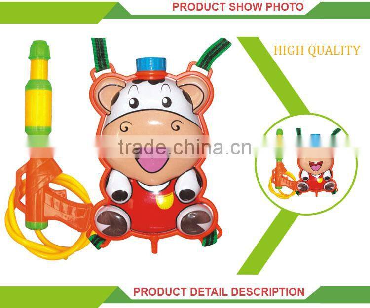 Kids summer play game toy water gun with tank