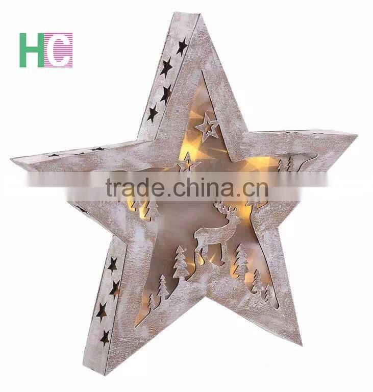 2016 custom wooden christmas light boxes