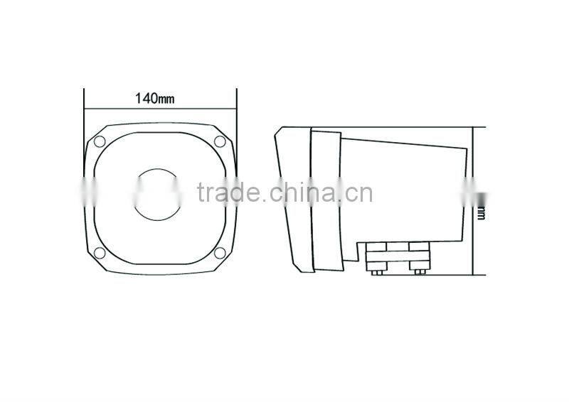 5" 35W/55W Spot/Flood HID Work Light Perfect for Truck,SUV,ATV,Farm machinery