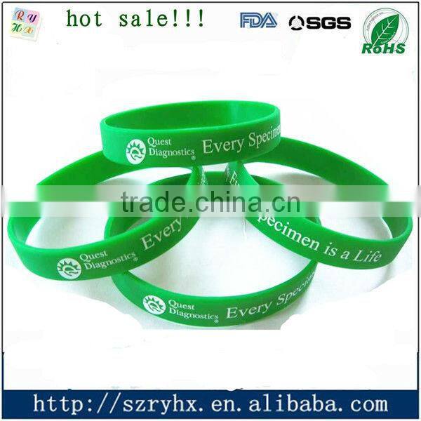 Hollow out silicone bracelets beautiful bracelets