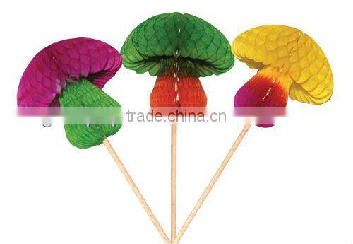 10cm long hanbuger decoration flag toothpicks
