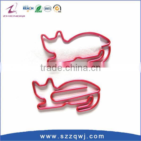 Coloed vinyl coated paper clips original manufacturer