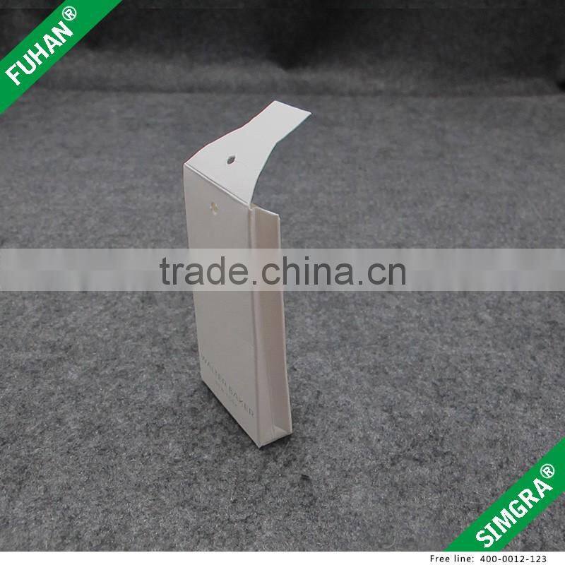 High grade customized small paper spare key bag for lady clothing