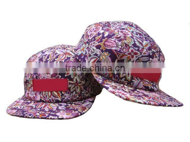 custom fashion zebra stripes flat snapback caps