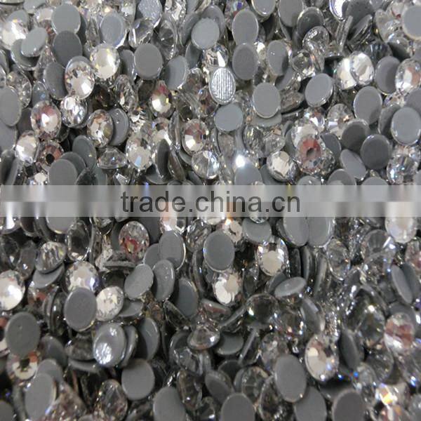 2014 newest hot sale high quality rose glass stones for dresses