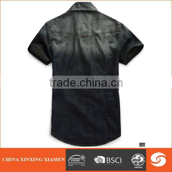 Hot sale Heavy Duty Cotton Men Short Sleeves shirt