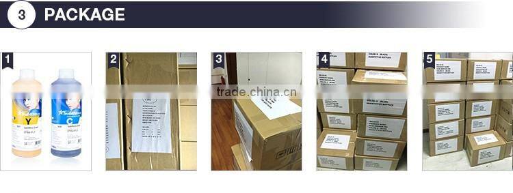 1000 ml/bottle Good selling luminous printing ink cheap oil based pigment ink