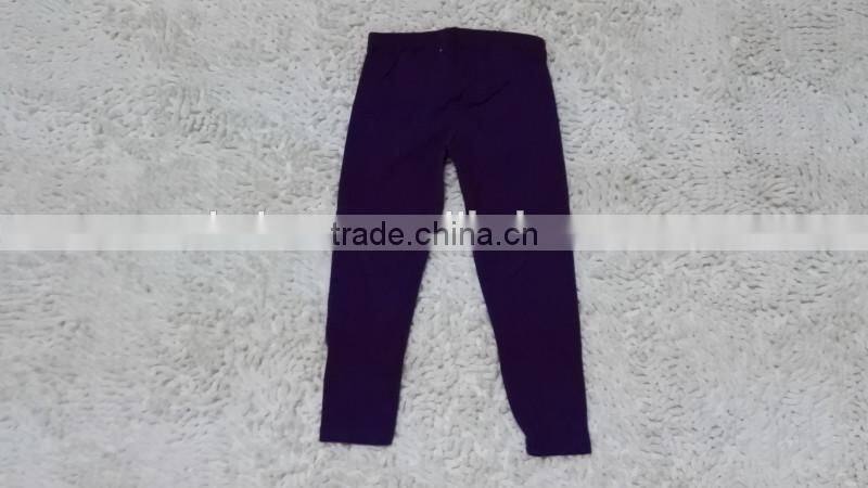 Girl's apparel high quality comfortable legging pants stocklots