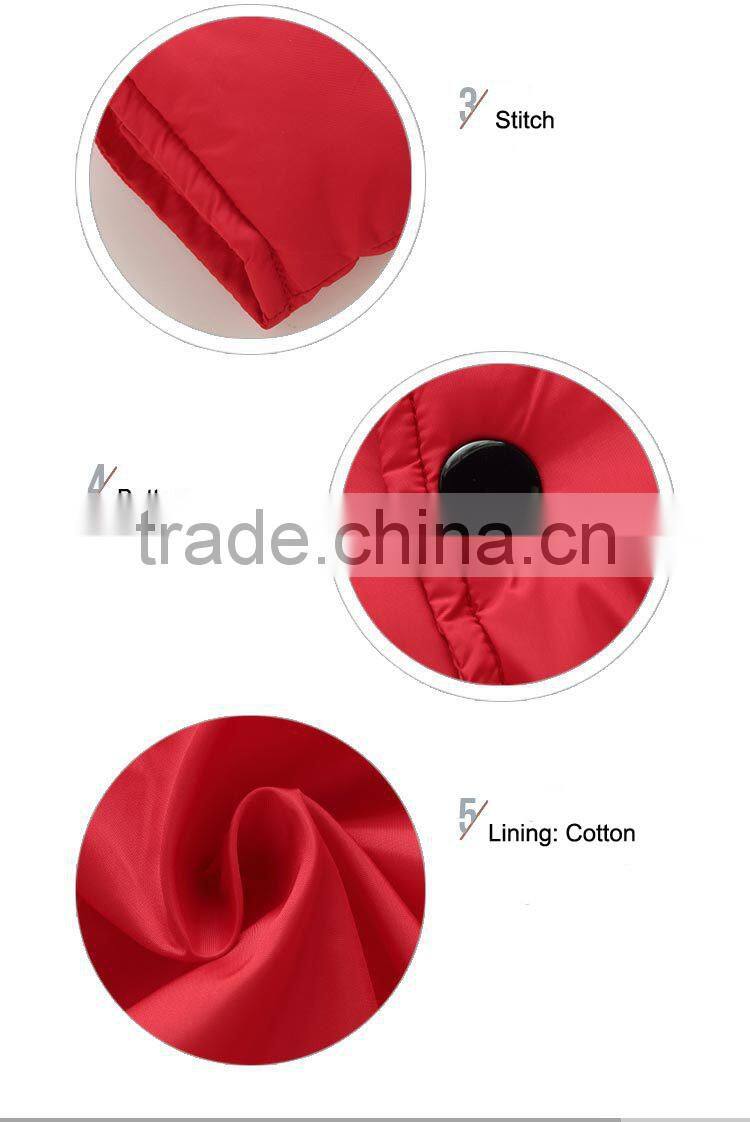 Kids Coat With Buttom Cotton-padded Children Both-Side Outerwear Kids Winter Coats