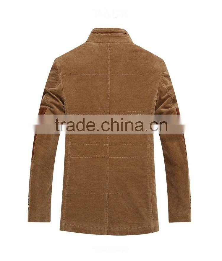 OEM Cotton Spandex Quilting Causal Winter Jacket With Detachable Collar