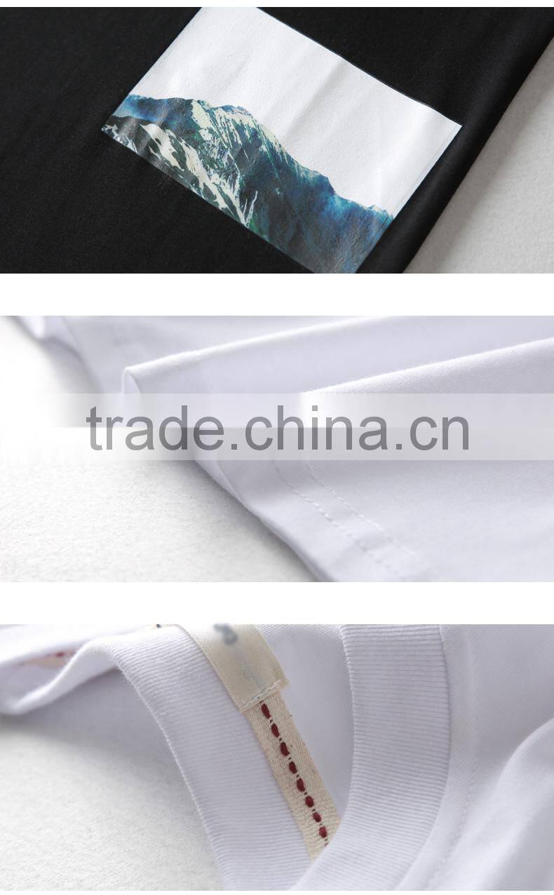 2017 summer fashion latest t shirts for boys dry fit t shirt with printing