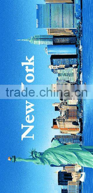 Cotton Velour Multifunction Sublimation Print Beach Towel With Private Label Logo