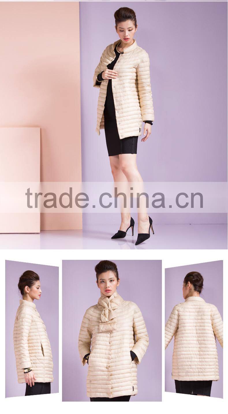 The New Women's Cultivate One's Morality Cotton-Padded Jacket In Winter Light Winter Jacket Cotton Coat