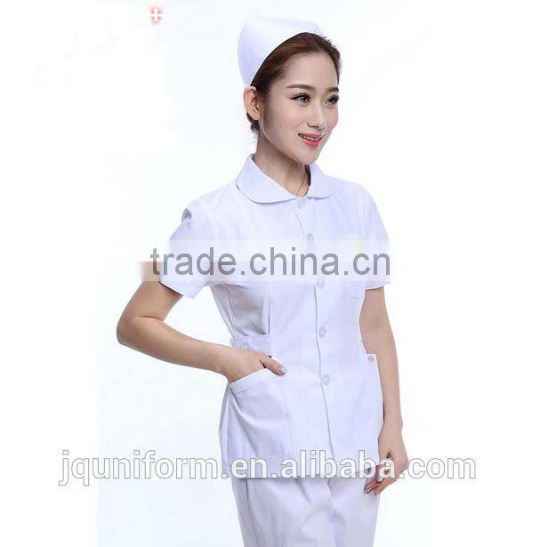 custom good quality summer fashion soft slim-fitting nurse uniforms wholesale for ladies