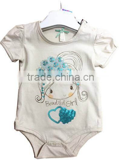 100% cotton pattern new romper baby clothing