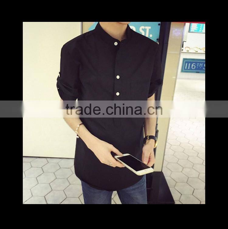 Cultivate one's morality sleeve shirt in thin section is prevented bask in clothes