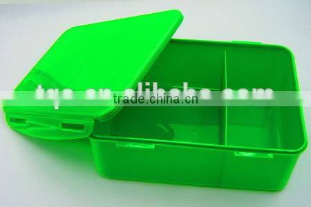 Food grade Locked food storage box/Separated lunch bento box