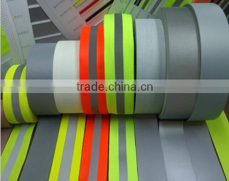 sports wear customized design reflective nylon webbing
