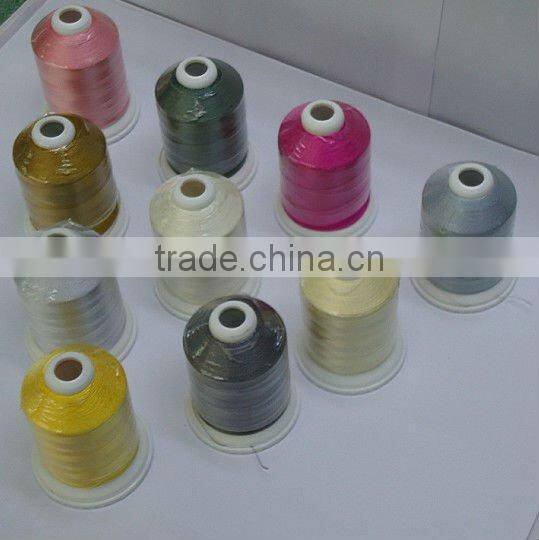 superior quality 100 rayon embroidery thread for fabric from China
