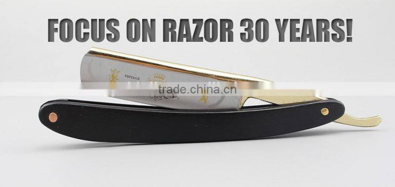 "GOLD DOLLAR 220" man's cut throat razor straight razor