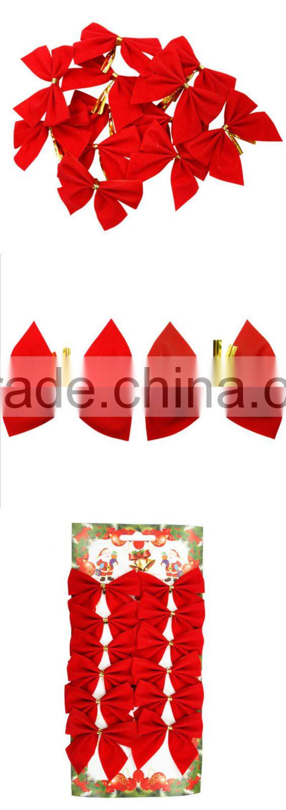 The Decorative Ball/bowknot And Other Christmas Decorations On The Christmas Tree Gift hanging decoration christmas 2017