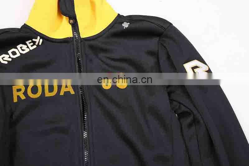 2015 new style plain cotton tracksuit for men