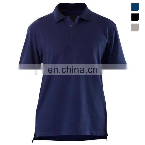 Custom logo 100%cotton mens honeycomb polo shirt with collar