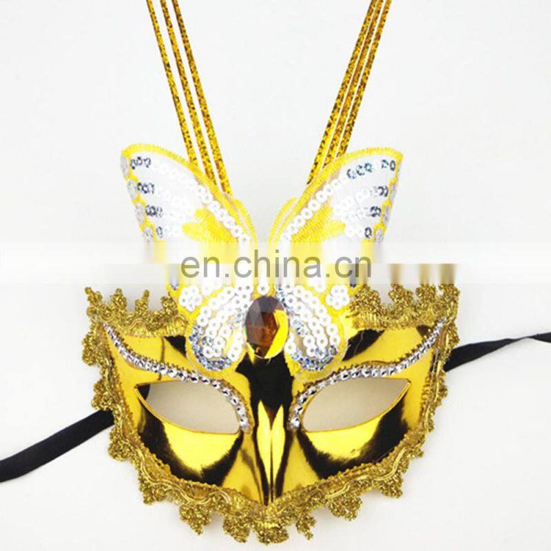 2015 Colorful feather venetian masquerade half face mask halloween dress ball eye mask sexy party mask
