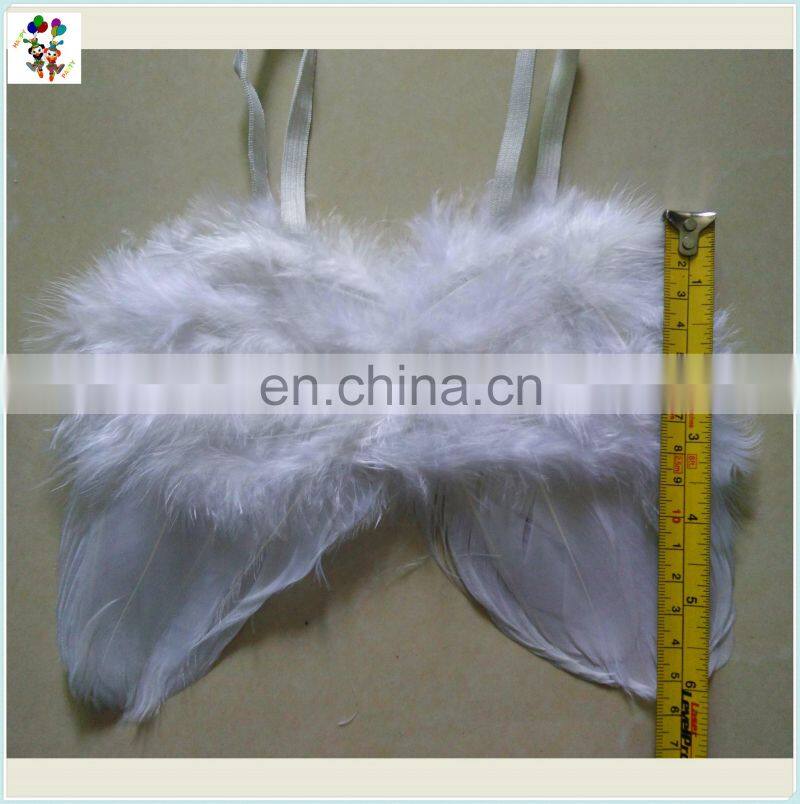 Babies Toddlers Small White Feather Angel Wings HPC-0855