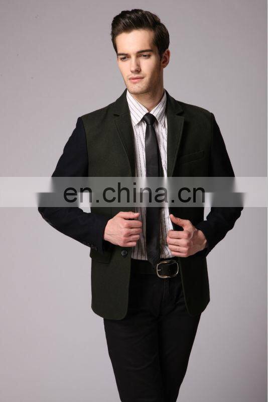Custom High Quality Brand Men's Wool Blazer