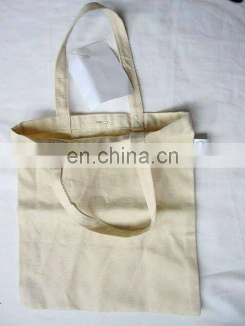 Custom made red non woven shopping bag words print handled bag