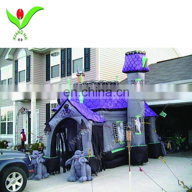 Factory supply most popular Customized Halloween Inflatable Haunted House for sale