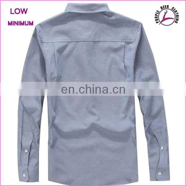 High Quality Custom Design Men Dress Casual Formal Fitted Shirts Slim Shirts